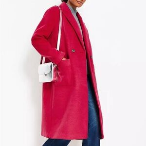 Loft Double Breasted Coat NWT